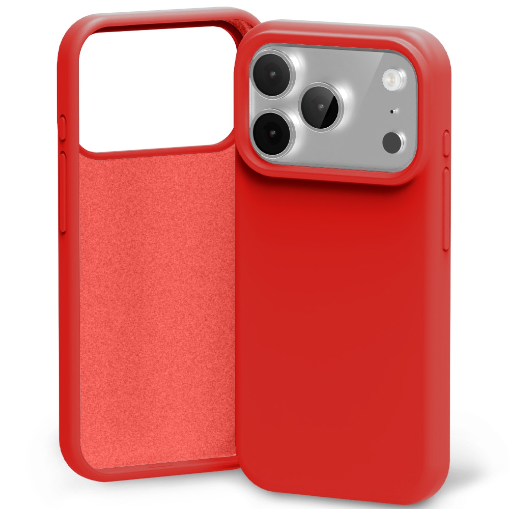 Mercury Silicone Cover Case for iPhone 17 Pro-Green