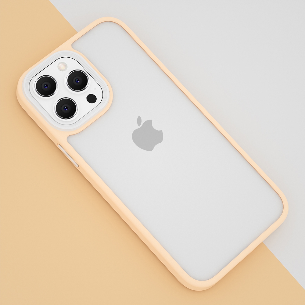 Candy Color Shockproof Hybrid Bumper Case Cover for iPhone 13-Blue