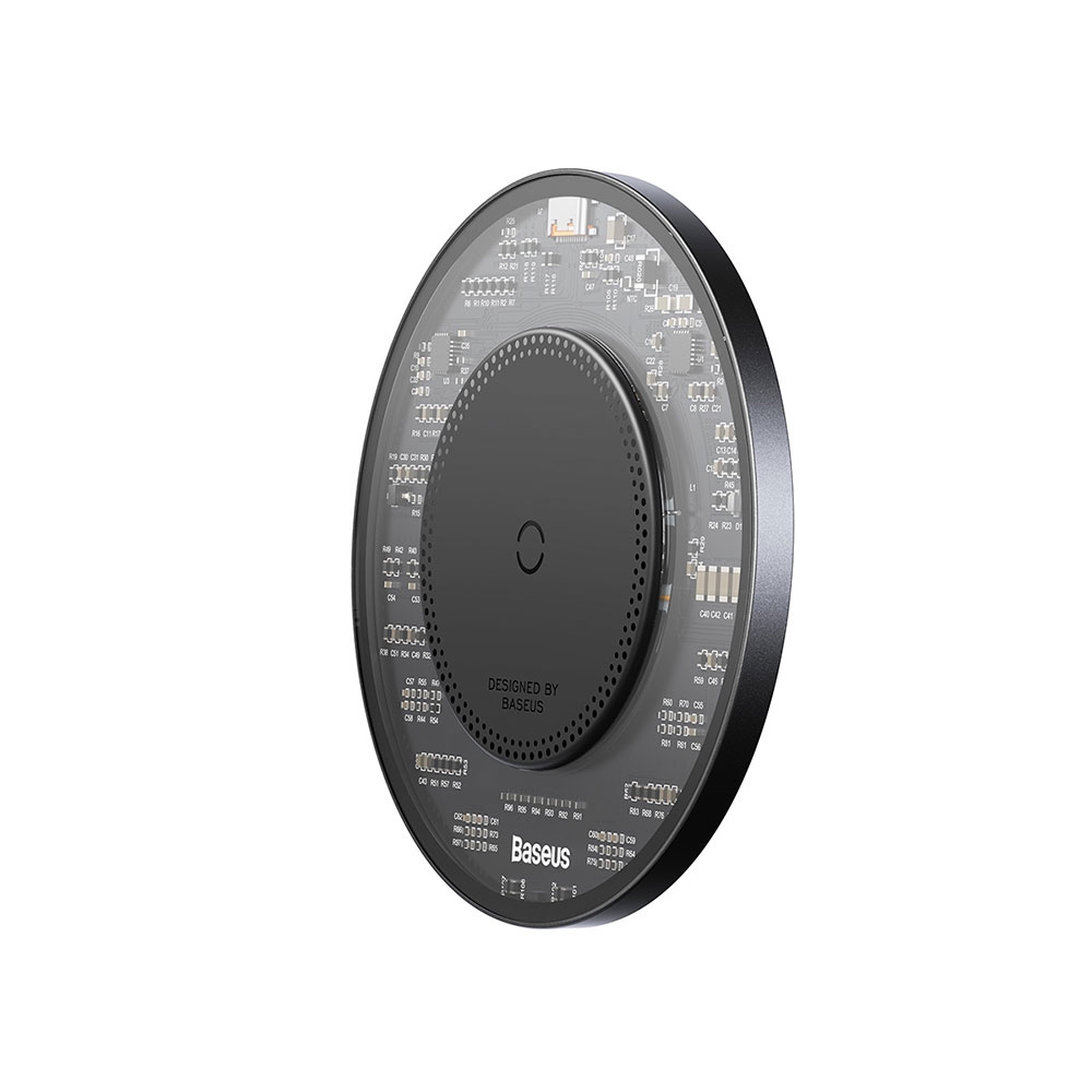 Baseus Simple 2 Wireless Charger 15W With Type-C To Type-C Cable-Cluster