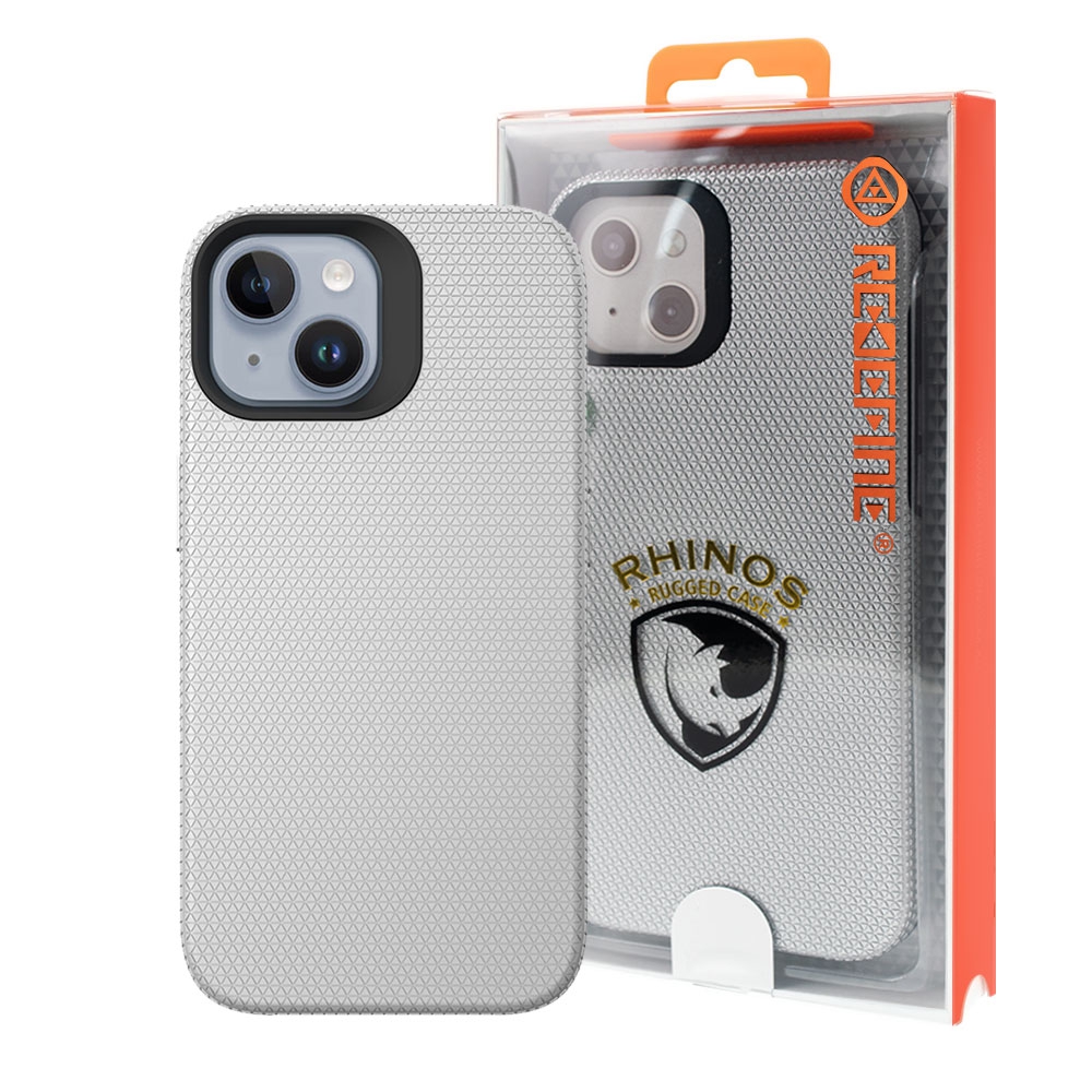 Rhinos Rugged Shockproof Case for iPhone 15 Plus-Mint
