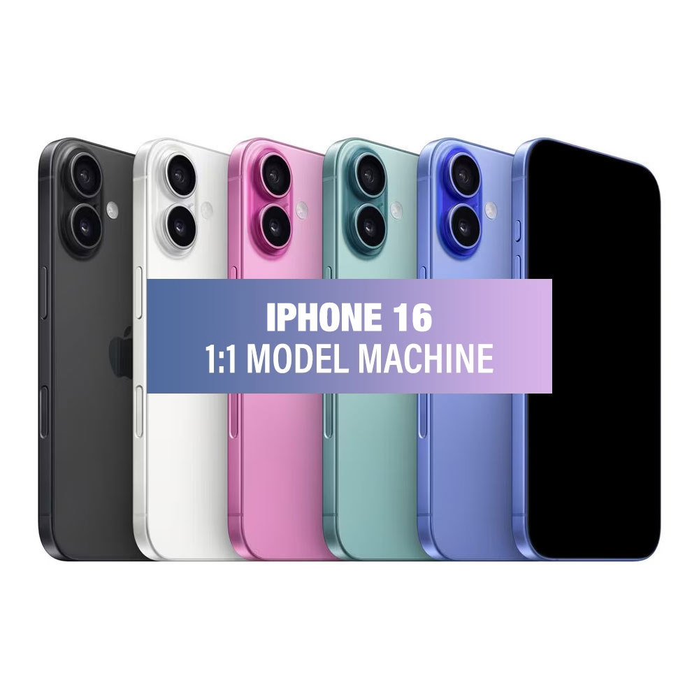 1:1 iPhone 16 Mobile Phone Simulation Model Machine-Teal