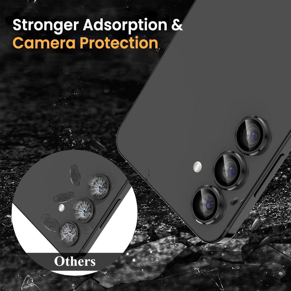 Kinglas Camera Lens Protector for Samsung Galaxy S23 Ultra-Graphite
