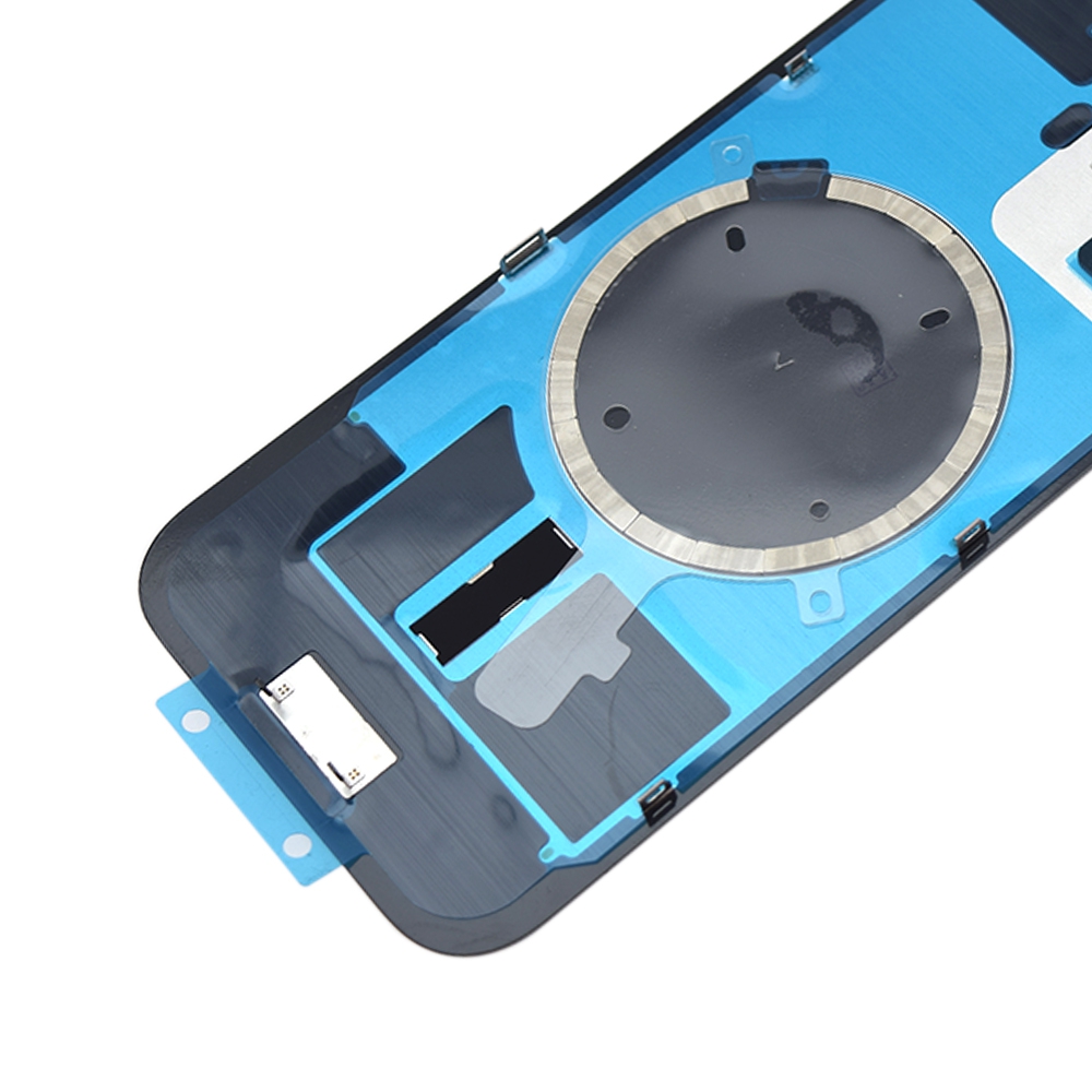 BQ7 Rear Cover Glass with Camera Lens Glass and Magsafe Magnet for iPhone 16-Teal