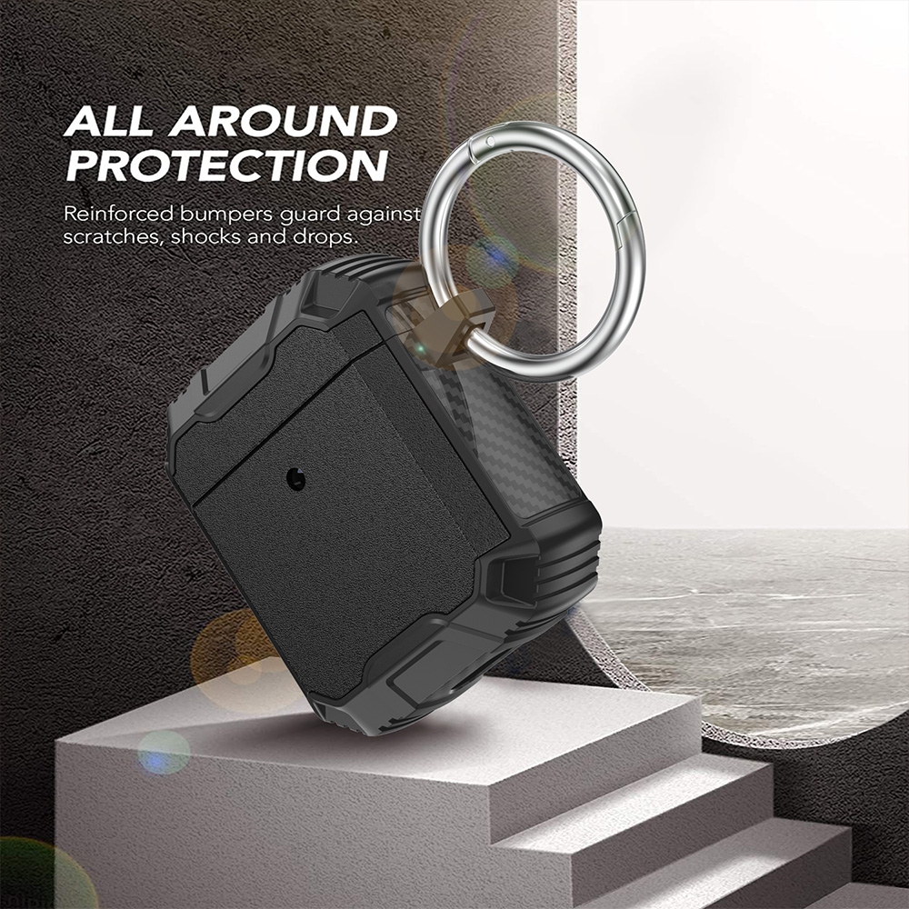 Shockproof Robot Armor Hard Plastic Case for AirPods 1st generation / 2nd generation