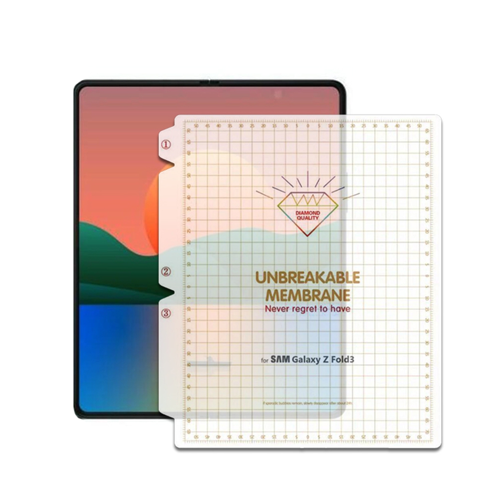 Full Coverage Soft Film Screen Protector Film (Not Tempered Glass)*Samsung Galaxy Z Fold3 5G