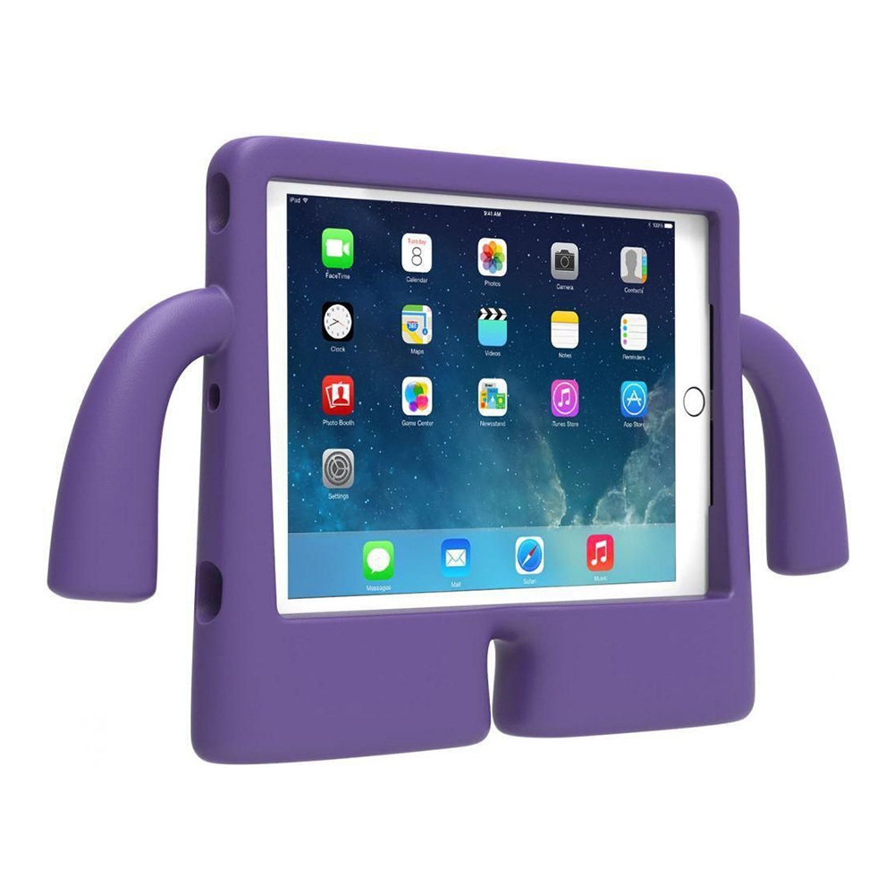 iBuy Heavy Duty Stand Shockproof Cover Case for iPad Pro 9.7'' / Air 1 / Air 2 / 5 (2017) / 6 (2018)-Black