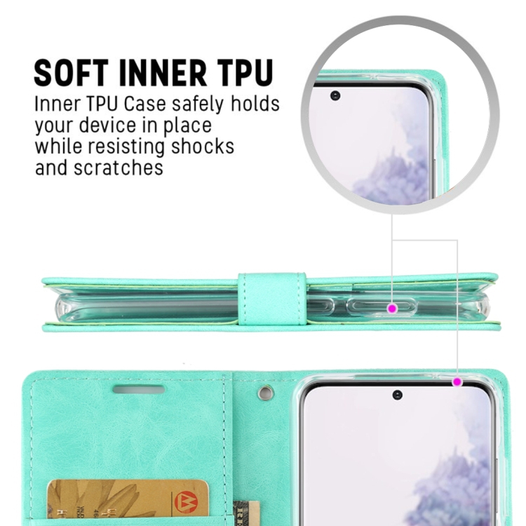 Mercury Bluemoon Diary Case for iPhone 14-Navy