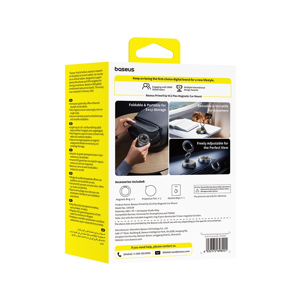 Baseus PrimeTrip VC2 Flex Magnetic Car Mount