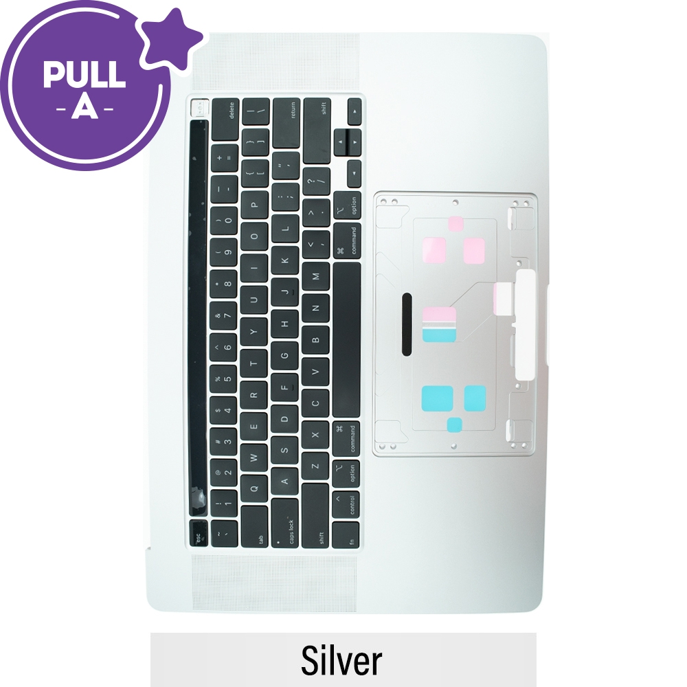 Top Case With Keyboard & Touch Bar For MacBook Pro 16" A2141 (2019) (US Keyboard) (PULL-A)-Silver
