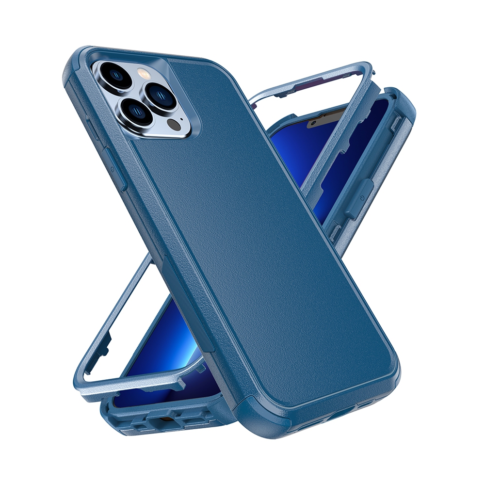 Re-Define Premium Shockproof Heavy Duty Armor Case Cover for iPhone 14 Plus-Black