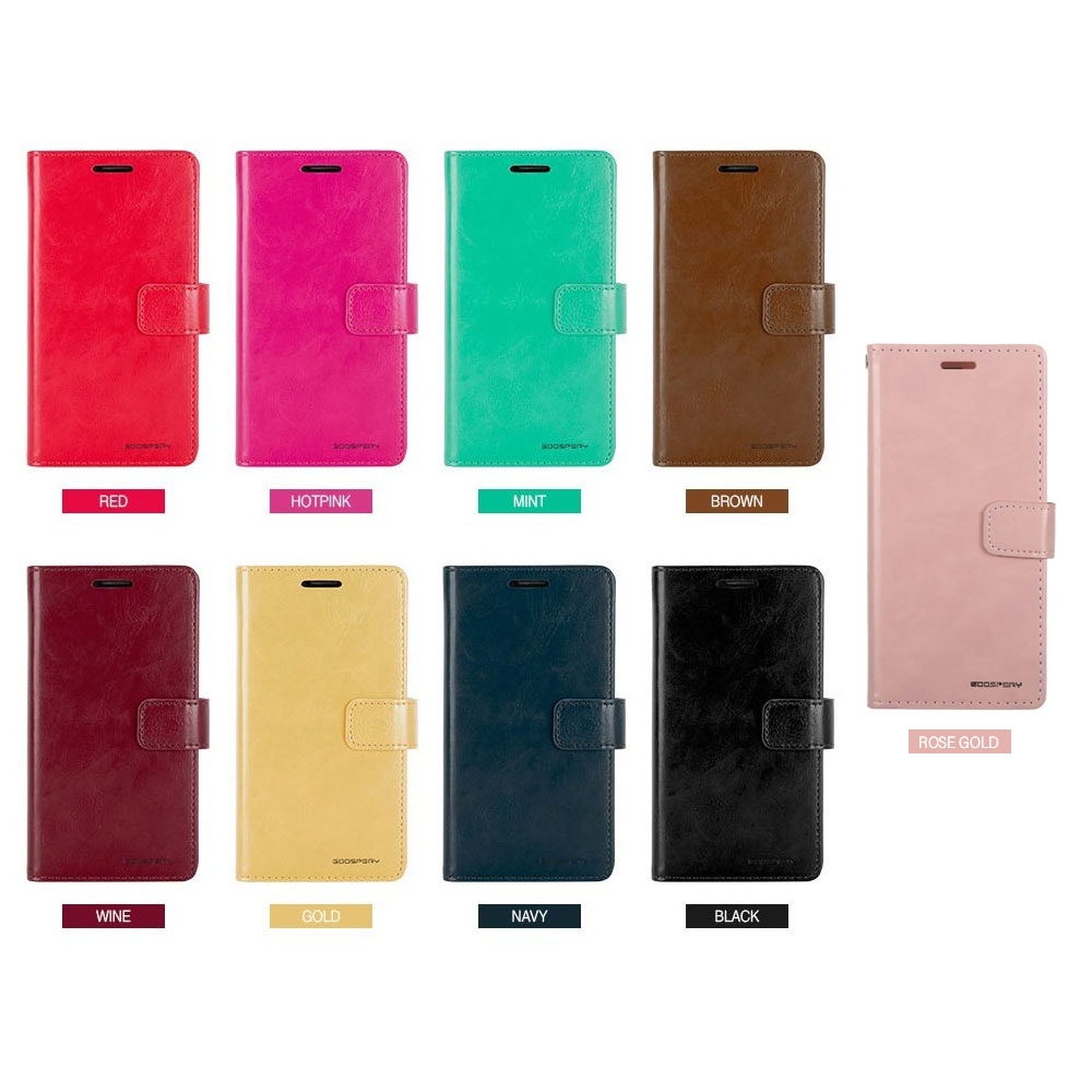 Mercury Blue Moon Diary Magsafe Case for iPhone 17 Air-Rose Gold