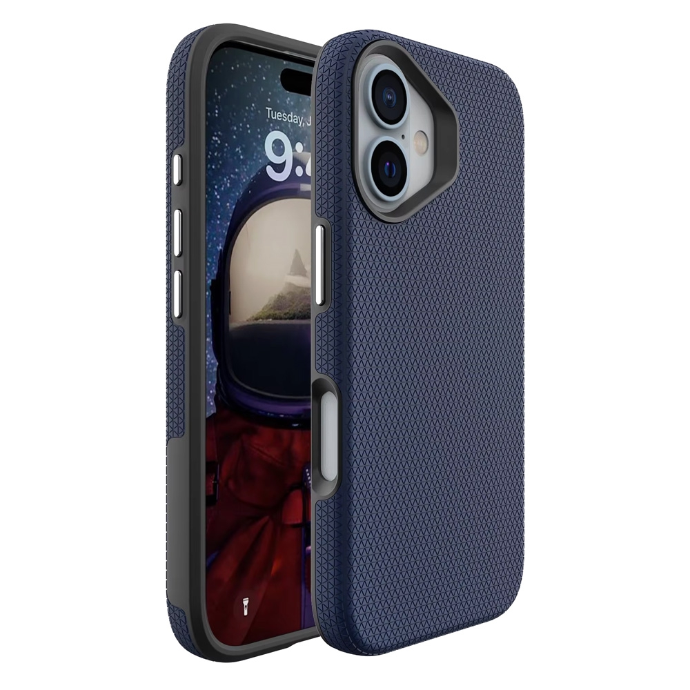Rhinos Rugged Shockproof Magsafe Cover Case for iPhone 16-Rose Gold