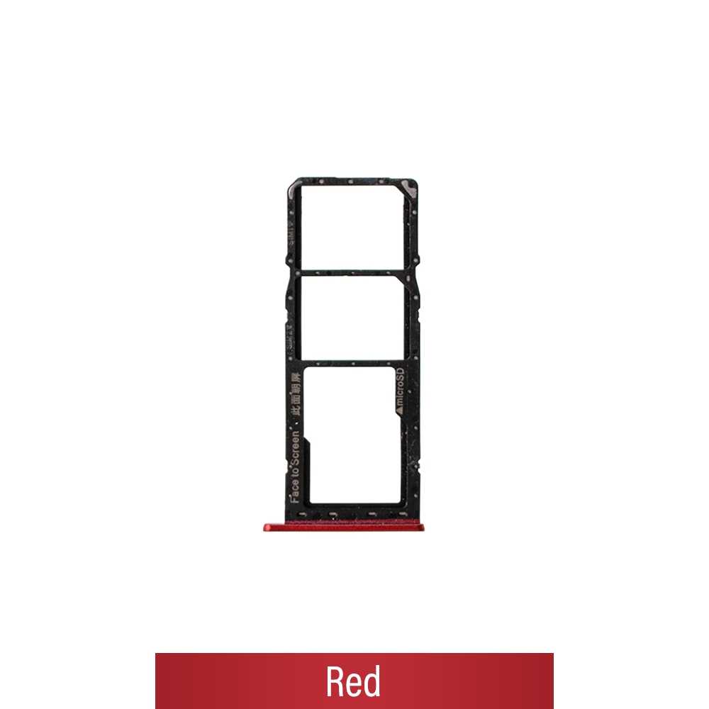 Dual SIM Card Tray for OPPO A8-Red
