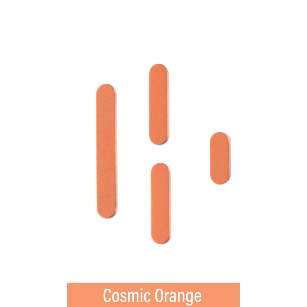 Power & Volume Button Set for iPhone 17Pro / 17 Pro Max -Cosmic Orange