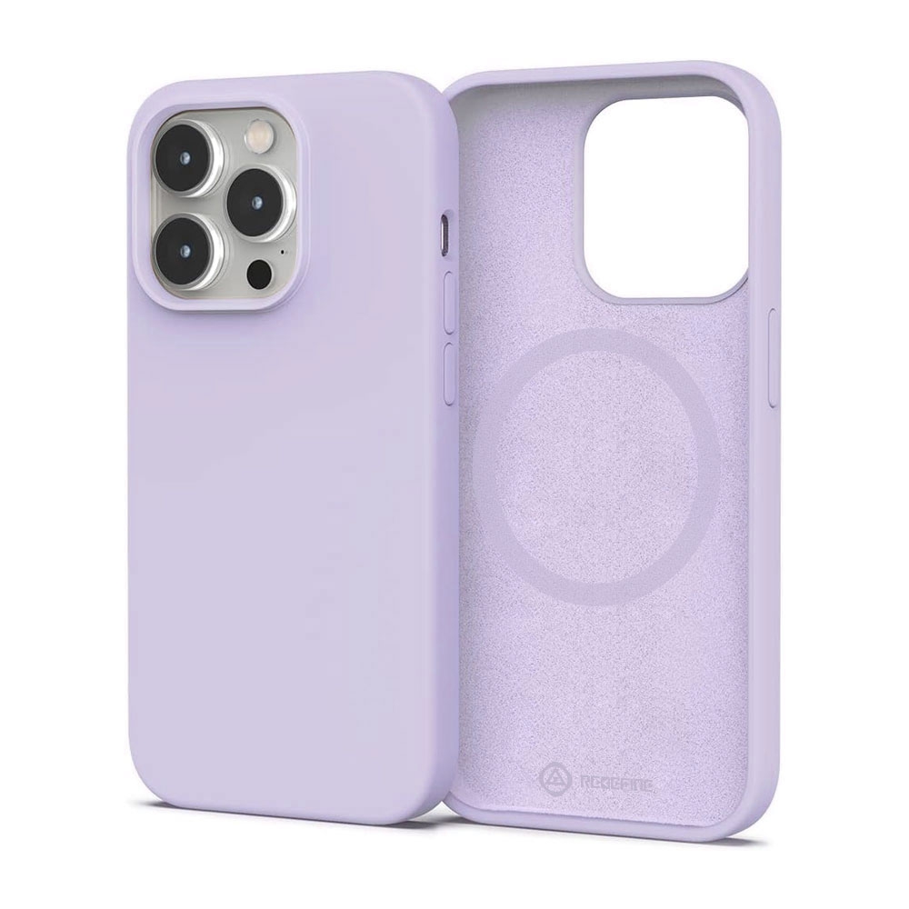 REDEFINE Liquid Silicone Case Cover with Magnetic Ring for iPhone 17 Pro Max Magsafe-Baby Pink