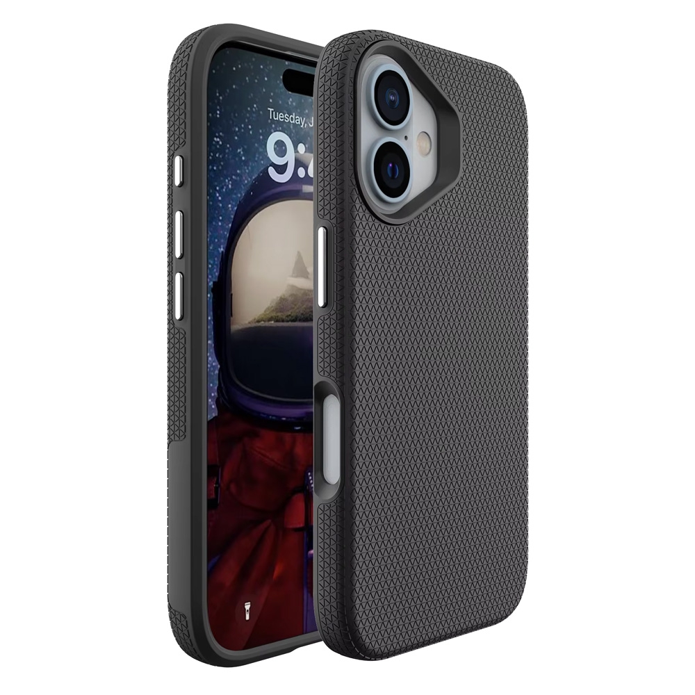 Rhinos Rugged Shockproof Magsafe Cover Case for iPhone 16-Rose Gold