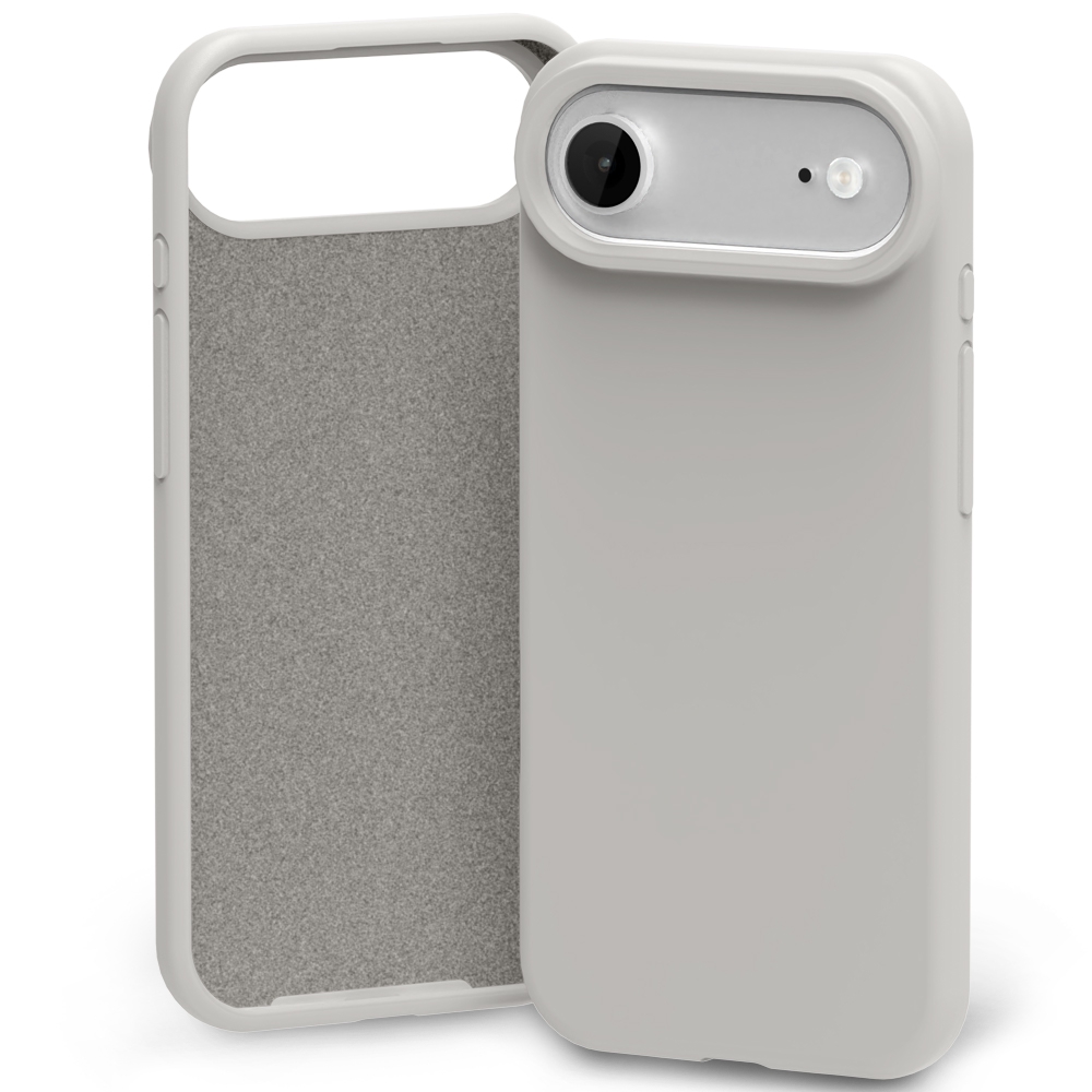 Mercury Silicone Cover Case for iPhone 17 Air-Stone