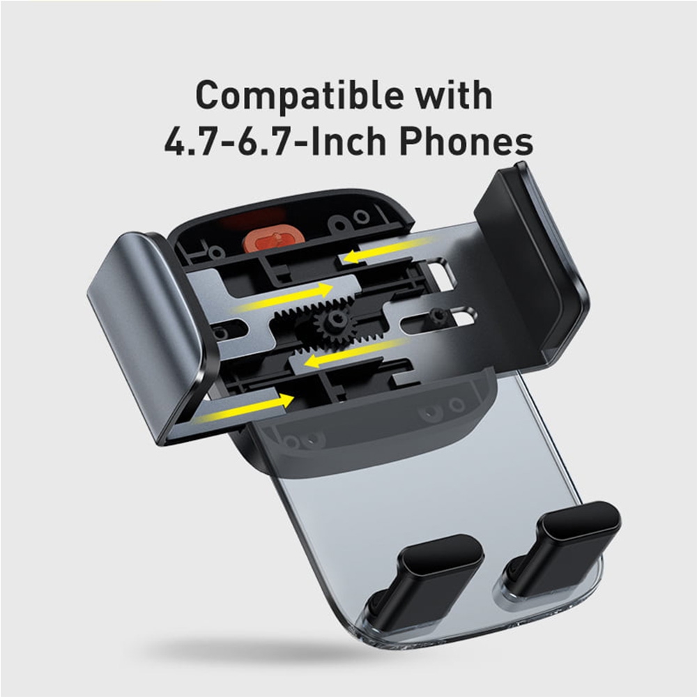 Baseus 2 in 1 Gravity Car Phone Mount Holder For Air Vent and Dashboard