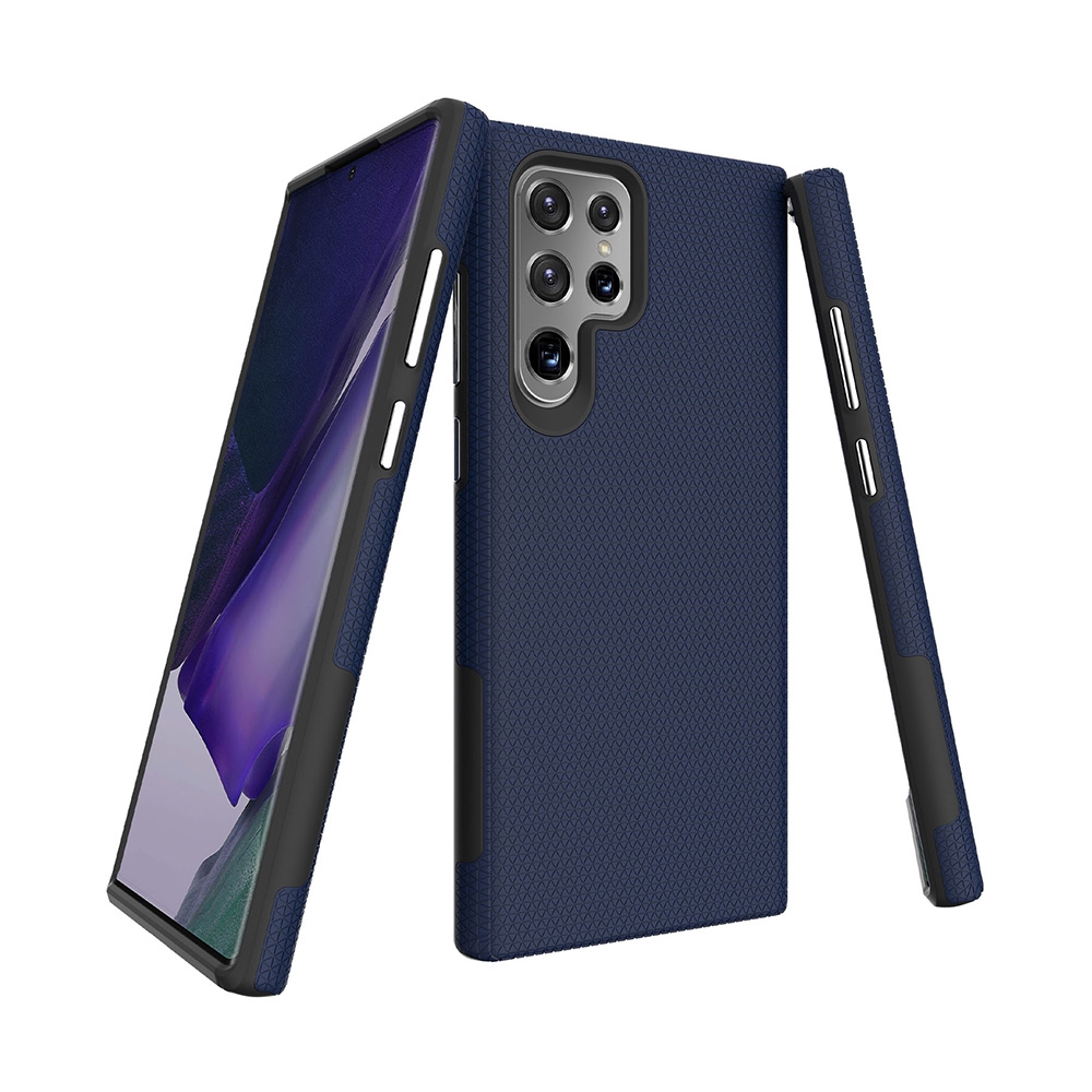Rhinos Rugged Shockproof Case for Samsung Galaxy S22 Ultra-Rose Gold