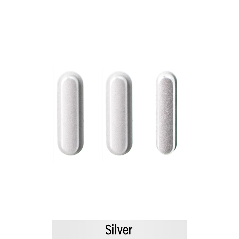 Power & Volume Button Set for iPad 10.2 (2019) / (2020) / (2021)-Silver