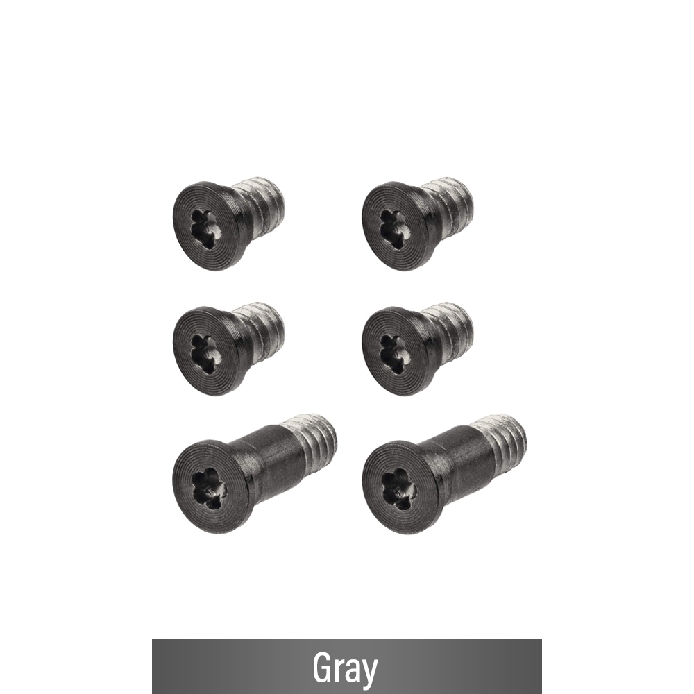 Bottom Case Screws for Macbook Pro 13'' A1706 / A1989 / A2251 (2016-2018) (6PCS/Set)-Gray