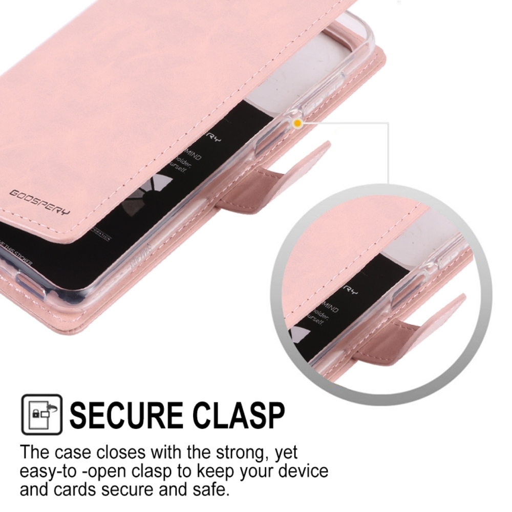 Mercury Blue Moon Diary Cover Case for Samsung Galaxy A23 4G-Red