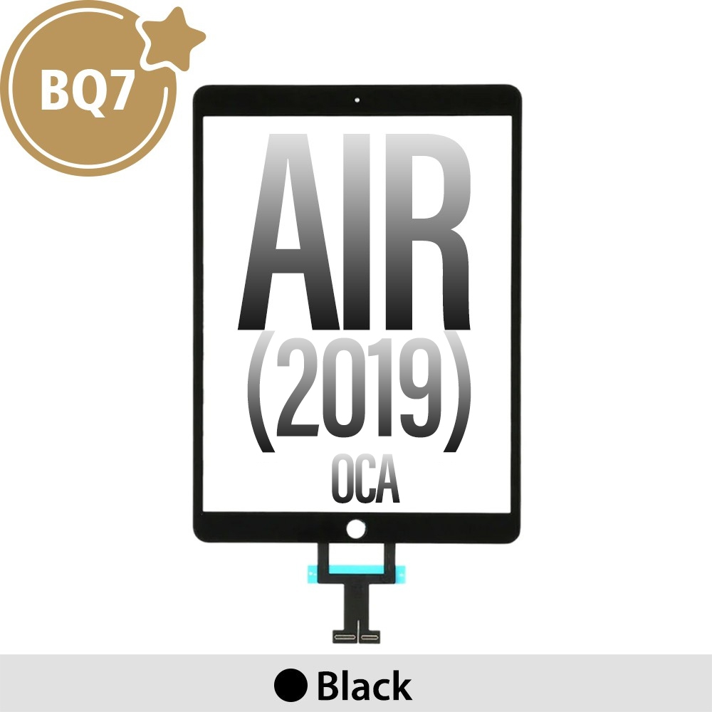 BQ7 Touch Screen Digitizer with OCA for iPad Air (2019) -Black