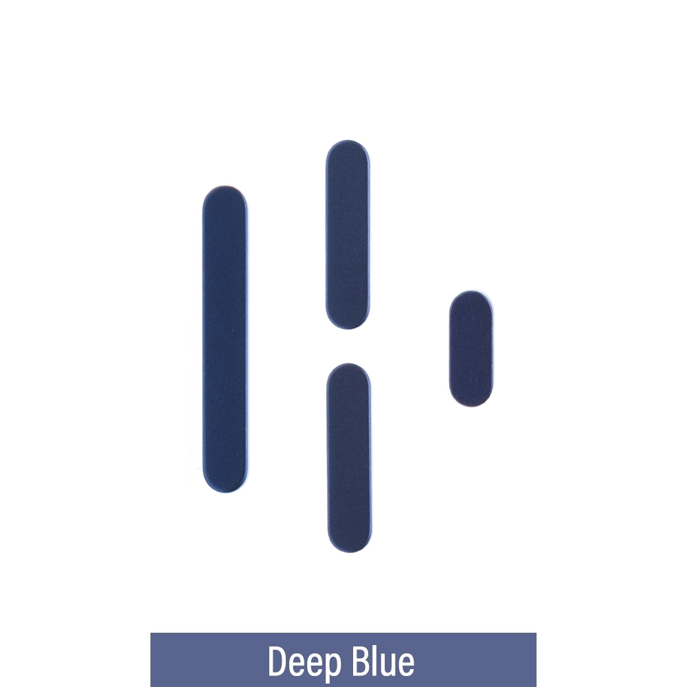Power & Volume Button Set for iPhone 17Pro / 17 Pro Max -Deep Blue