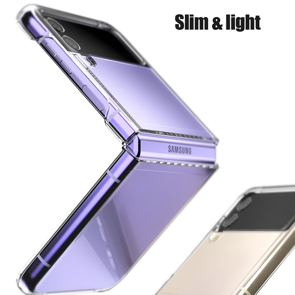 Mercury Clear Hard Case Cover for Samsung Galaxy Z Flip 4