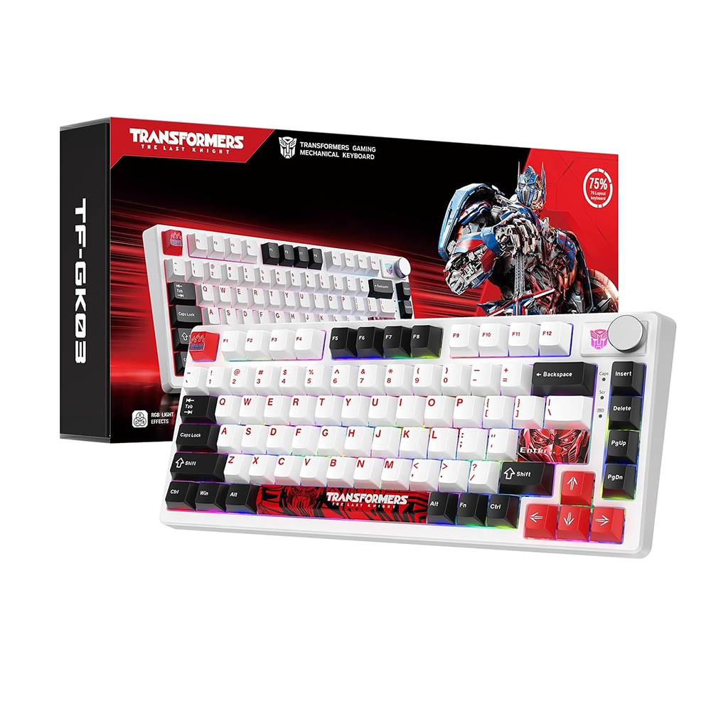 Transformers GK03 Wireless Mechanical Keyboard-Black