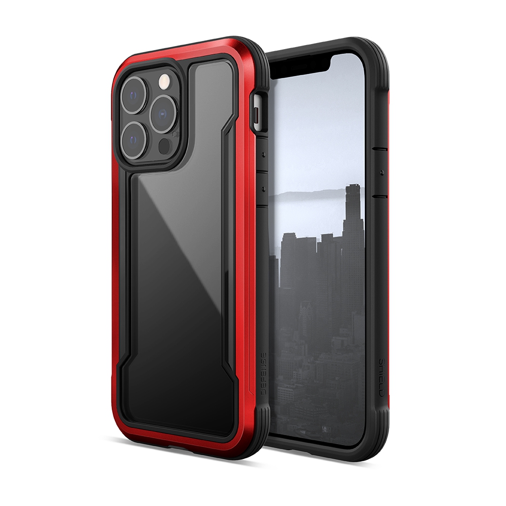 X-doria Original Defense Shield Case Cover for iPhone 13 Pro-Iridescent