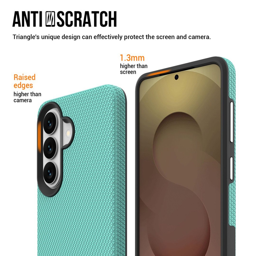 Rhinos Rugged Shockproof Case Cover With Magnetic Ring for Samsung Galaxy S26 Plus-Mint