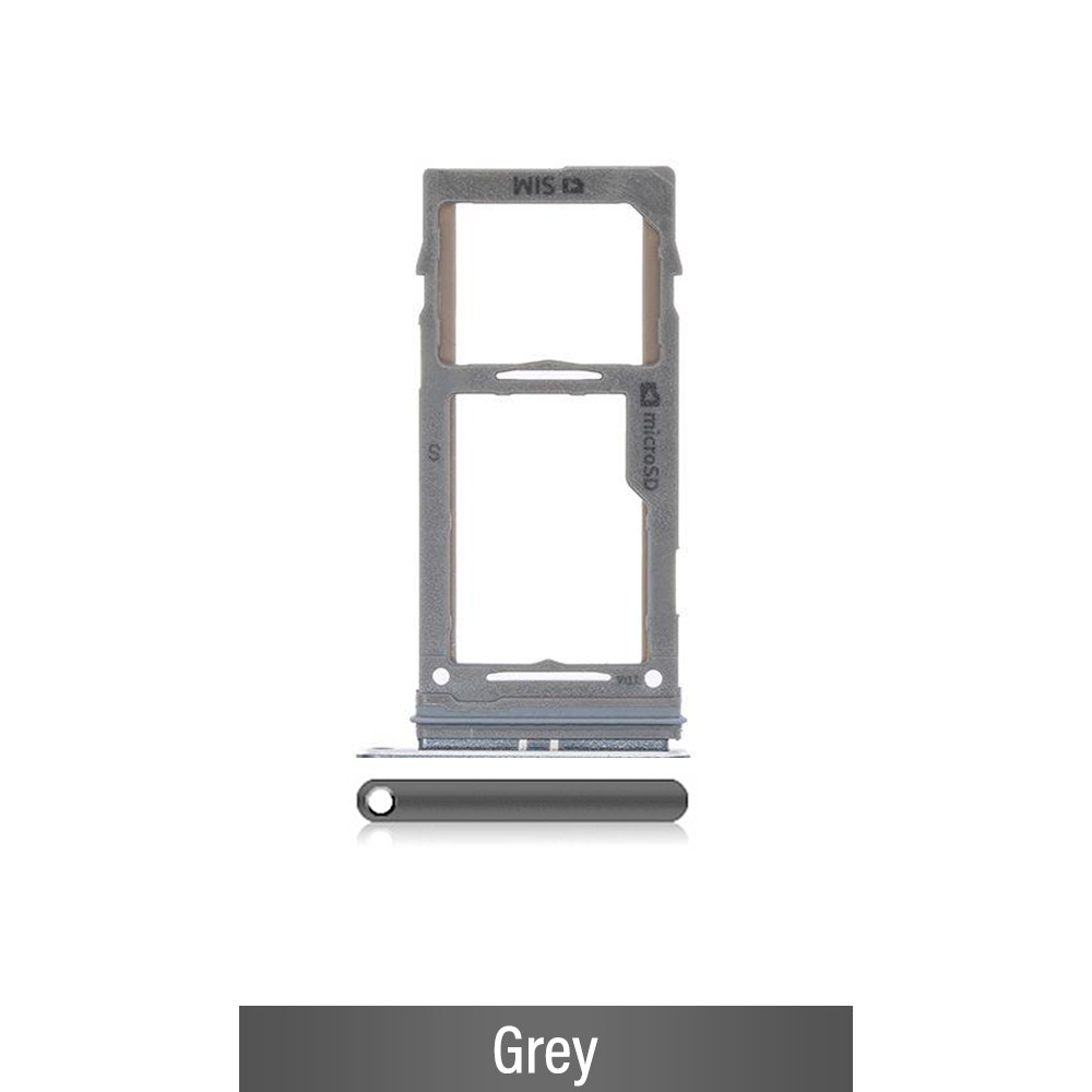 Single SIM Card Tray for Galaxy S9 G960F / S9 Plus G965F-Titanium Gray