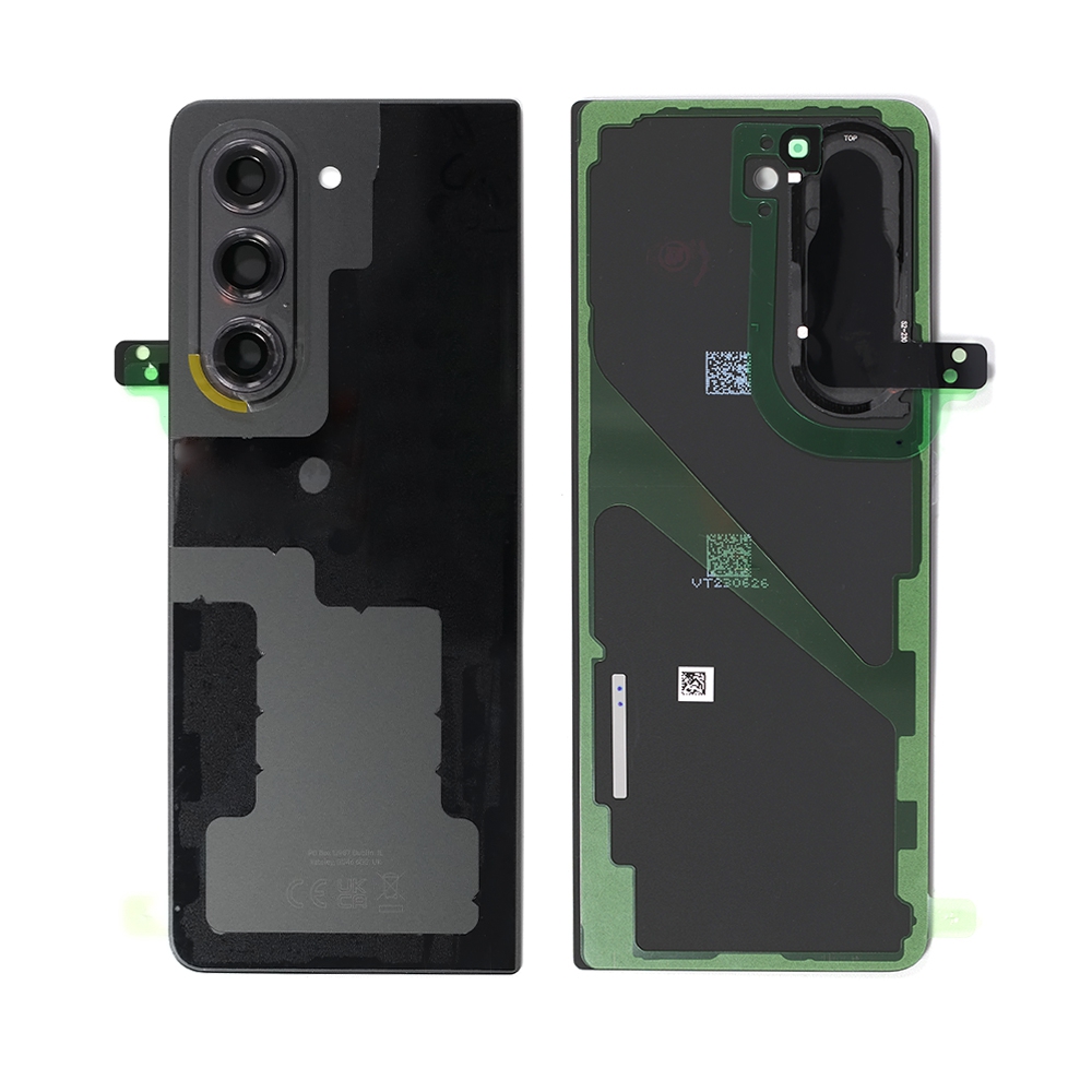 Rear Battery Cover For Samsung Galaxy Z Fold5 F946B GH82-31862A/GH98-48616A (Service Pack)-Phantom Black