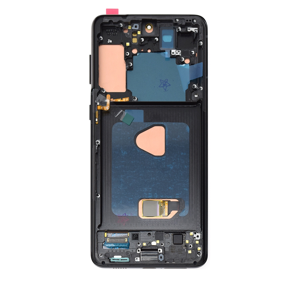 REFURB OLED Screen Replacement with Frame for Samsung Galaxy S21 Plus 5G G996-Phantom Black