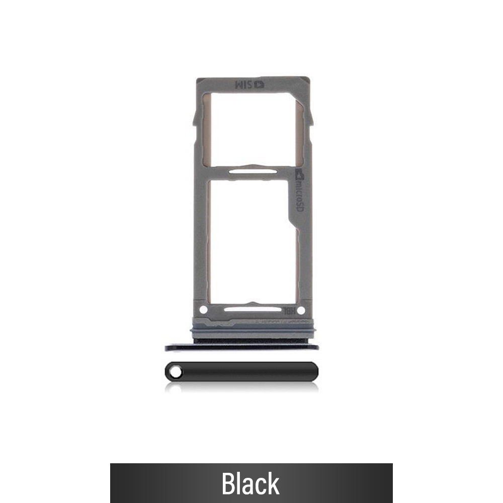 Single SIM Card Tray for Galaxy S9 G960F / S9 Plus G965F-Black