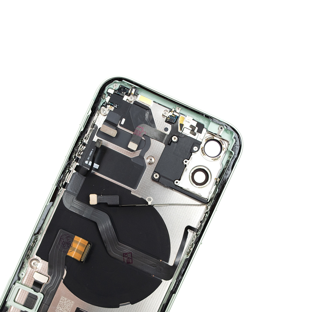 Rear Housing with Full Set Parts for iPhone 12-Green (PULL-A)