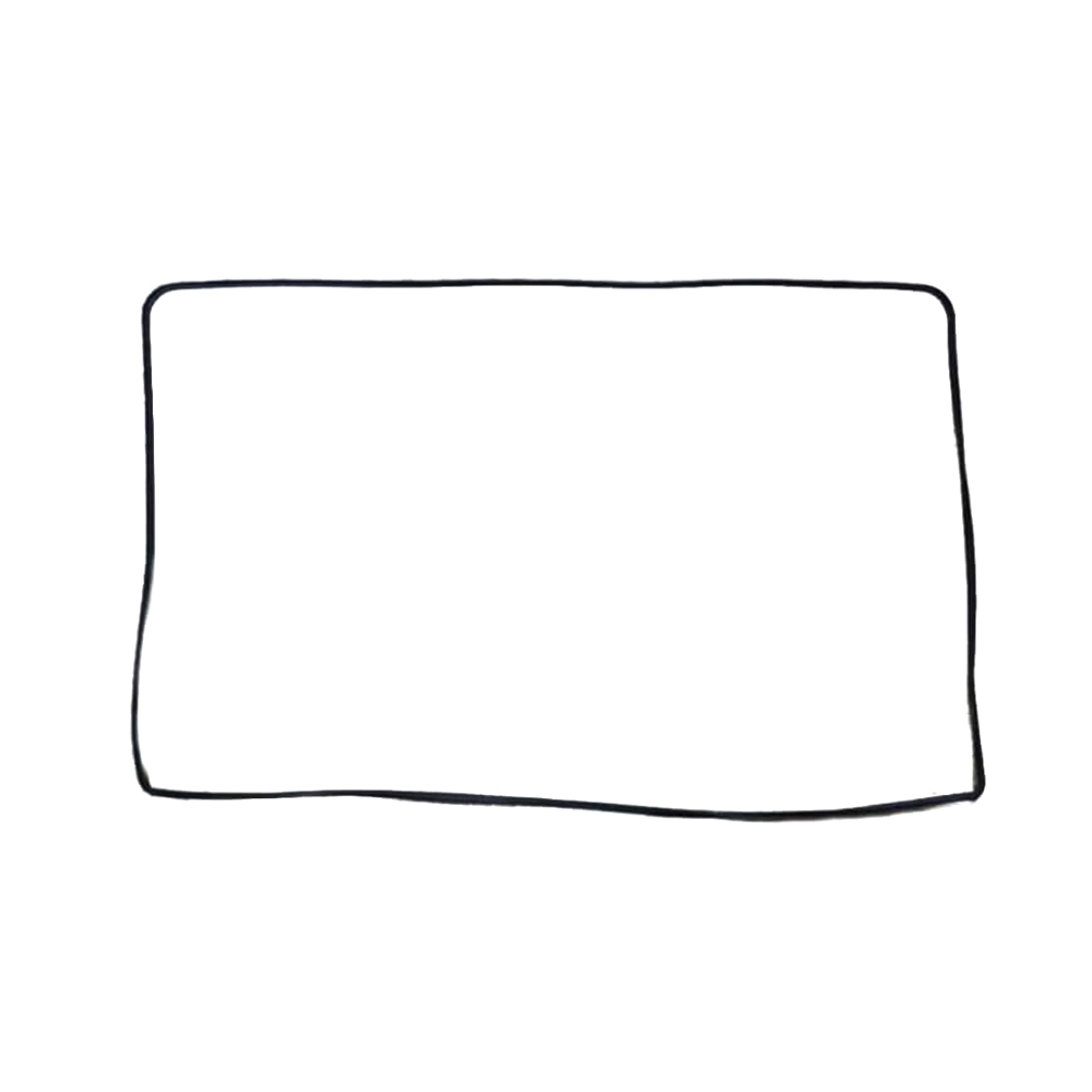 LCD Screen Display Frame Rubber Ring for MacBook Air 13" A1369 / A1466