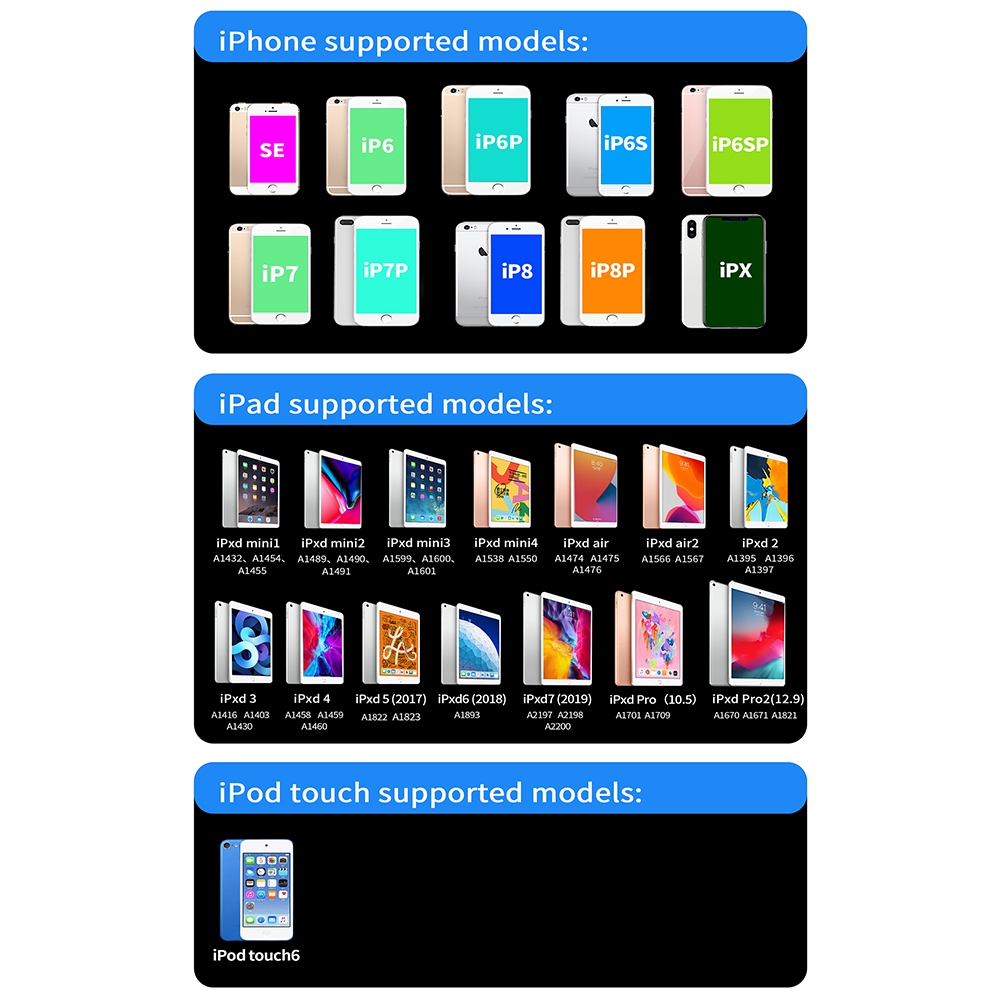 JCID P13 BGA110 Nand Programmer for iPhone 8-13 Pro Max