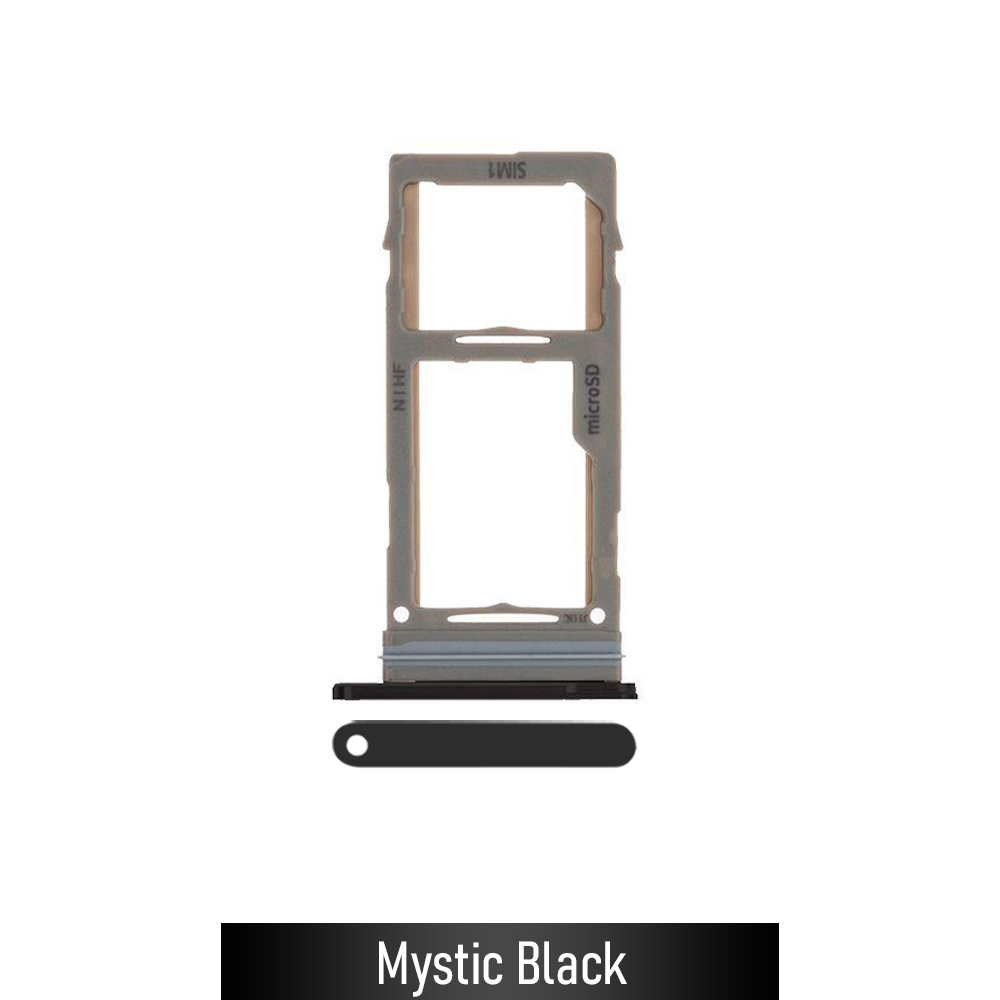 Single SIM Card Tray for Samsung Galaxy Note 20 Ultra-Mystic Black