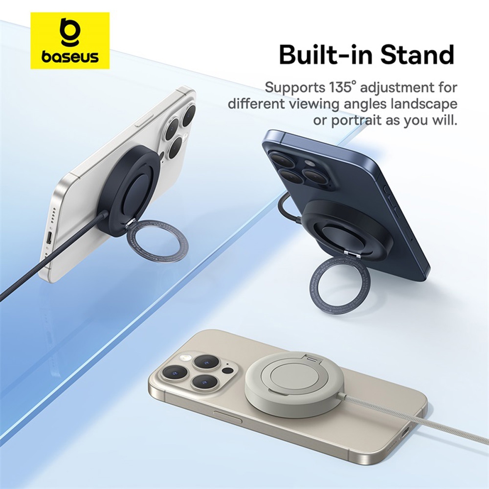 Baseus Simple Mini4 Magnetic Wireless Charging Stand 15W