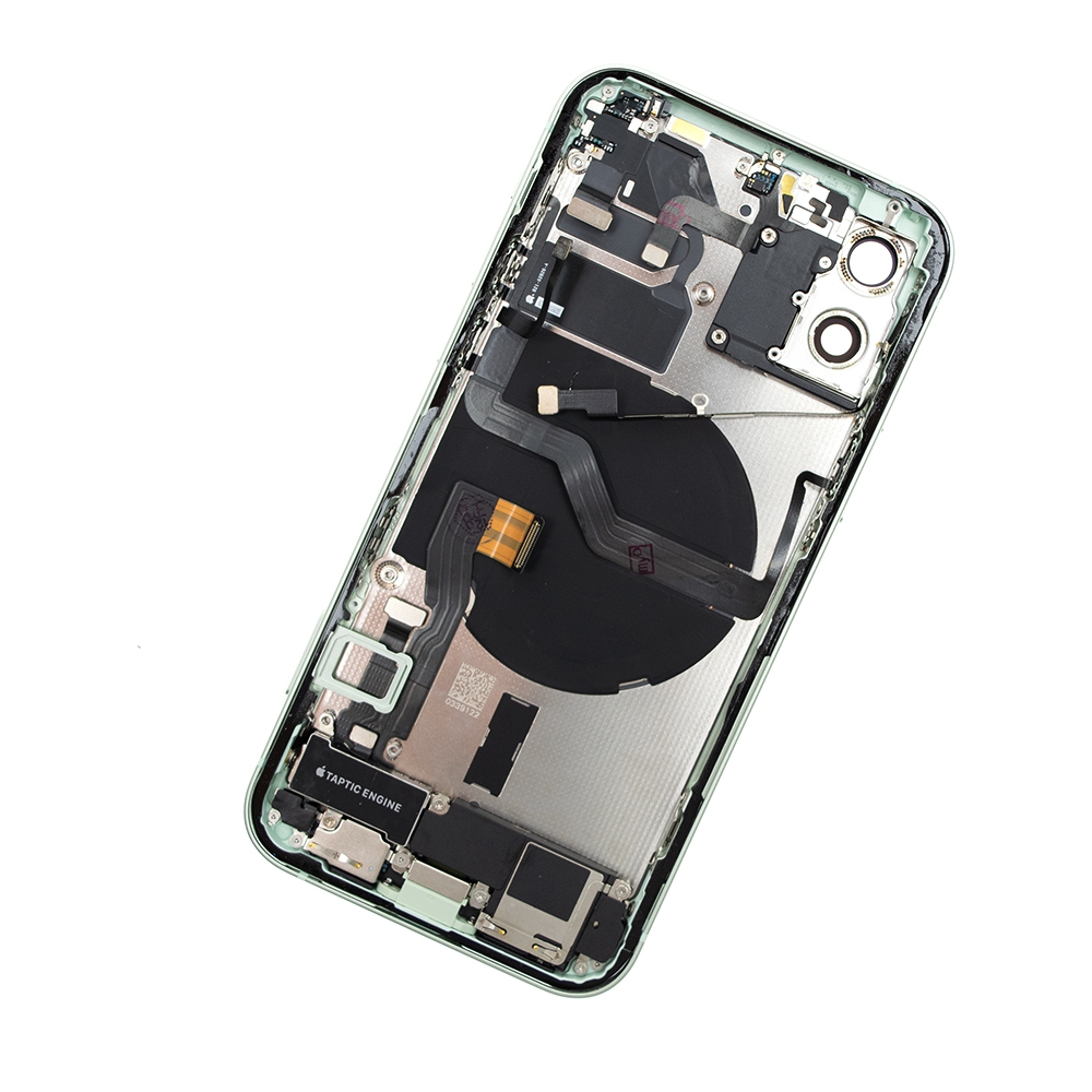 Rear Housing with Full Set Parts for iPhone 12-Green (PULL-A)