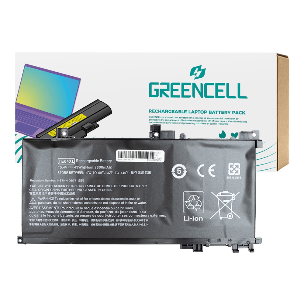 Greencell Battery TE04*HP Pavilion X360