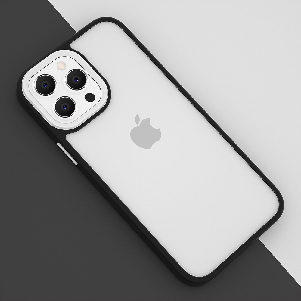 Candy Color Shockproof Hybrid Bumper Case Cover for iPhone 13-Blue