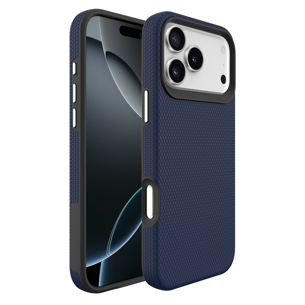 Rhinos Rugged Shockproof Magsafe Cover Case for iPhone 17 Pro-Black