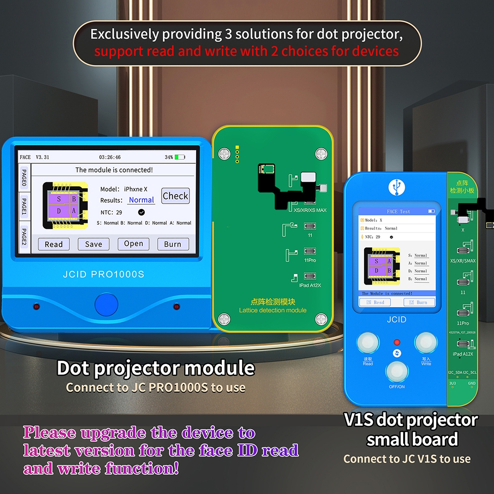 JC Dot Projector Flex Cable for iPhone 12 Pro Max Face ID Detection Repair