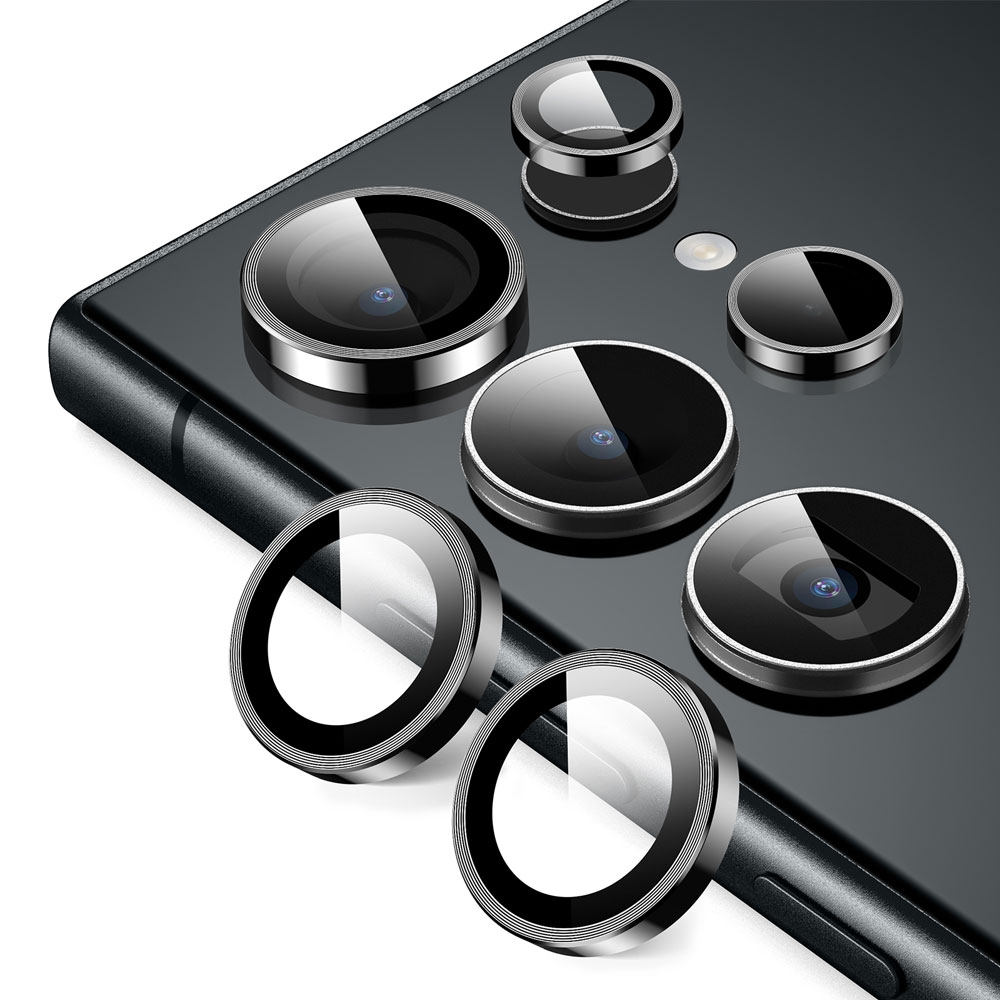 Kinglas Camera Lens Protector for Samsung Galaxy S23 Ultra-Graphite