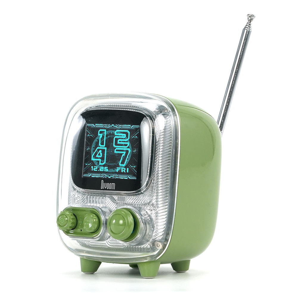 Divoom Tiivoo-2 Photo Album & Lyrics Speaker-Green