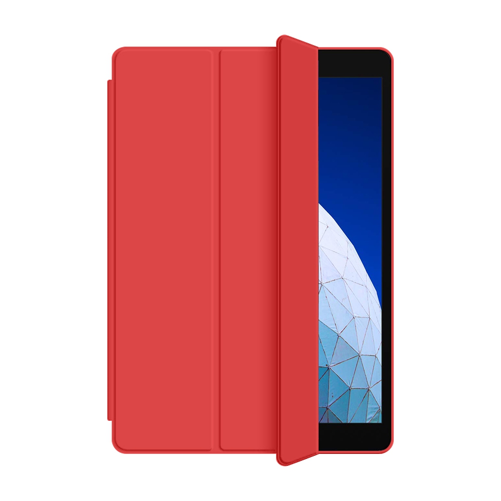 Soft TPU Back Shell Slim Cover Case with Auto Sleep / Wake for iPad Air 3 / Pro 10.5 (2017)-Grey
