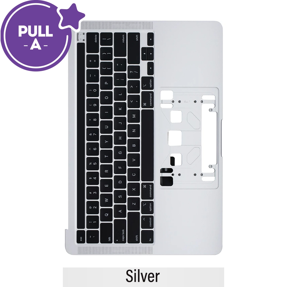 Top Case With Keyboard & Touch Bar For MacBook Pro 13" A2289 (2020) (US Keyboard) (PULL-A)-Silver 